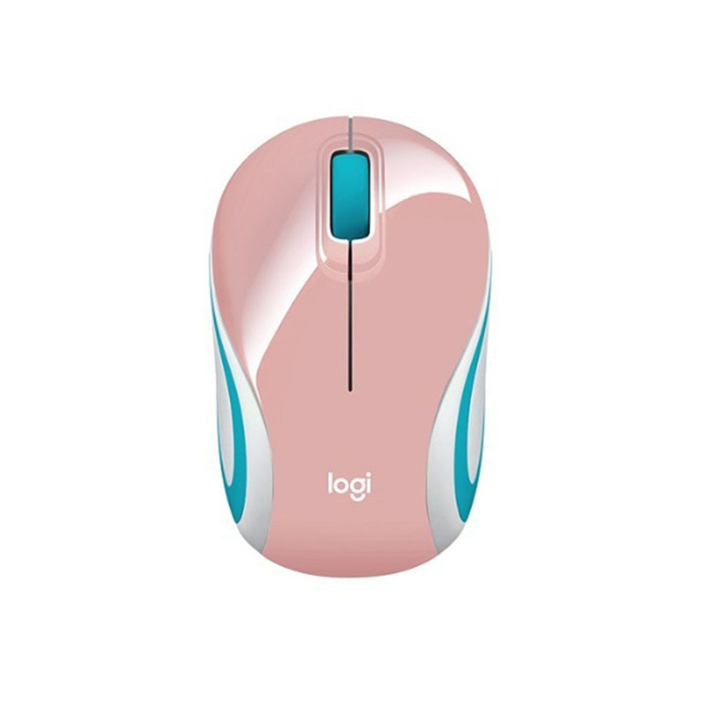 Mouse Logitech Wireless M187 Pink
